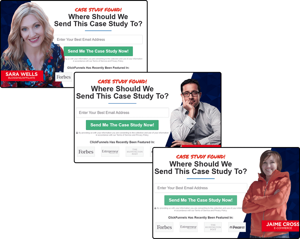Quiz/Survey Funnel 9 Clickfunnels quiz funnel opt-in form example