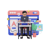 funnel pages creative illustrations