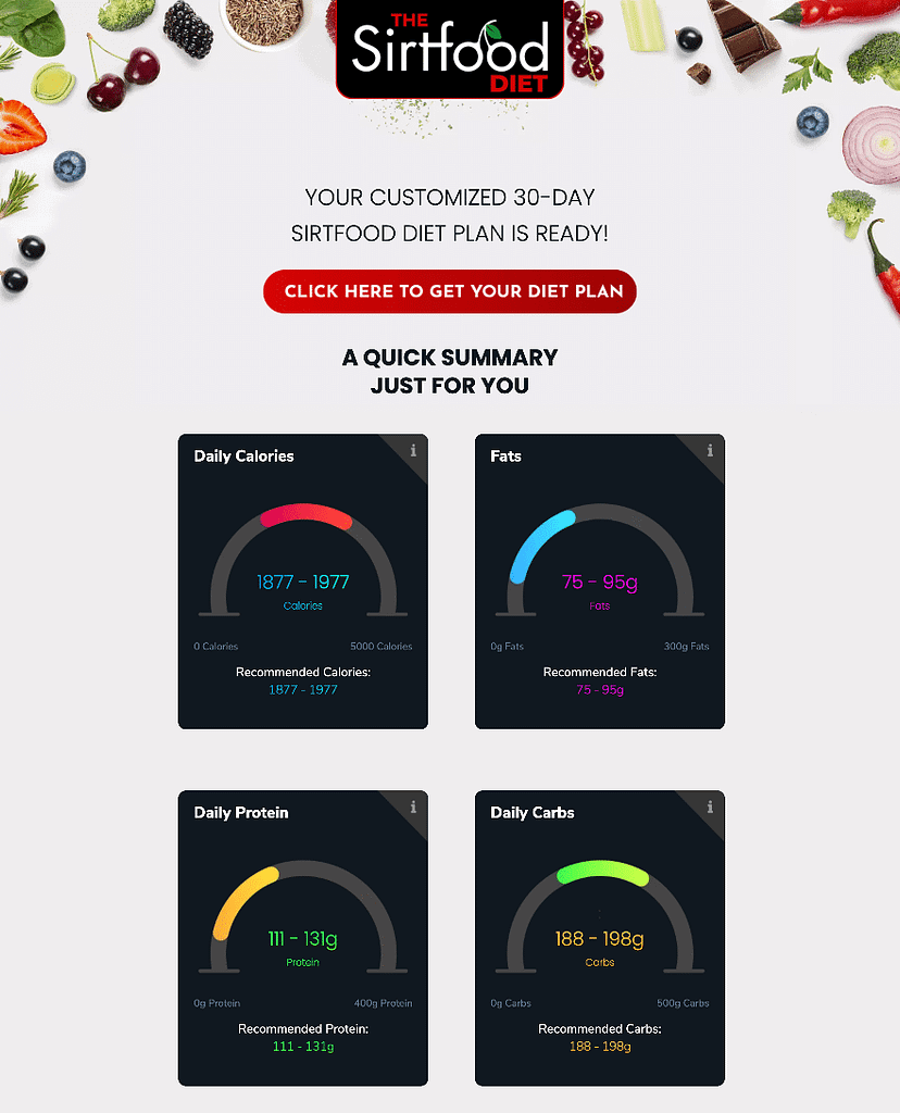 Quiz/Survey Funnel 28 design quiz funnel result page: Step 1 - give people the result