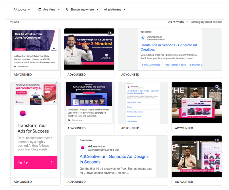Funnel Hacking 101: Definition, Benefits & Implementation 27 adcreative traffic hack: Google ad