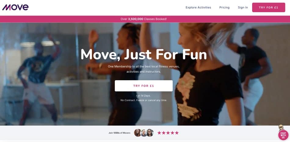 Quiz/Survey Funnel 44 Quiz Funnel example: Move's offer page