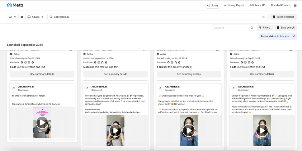 Funnel Hacking 101: Definition, Benefits & Implementation 25 analyze Adcreative's Facebook Ads