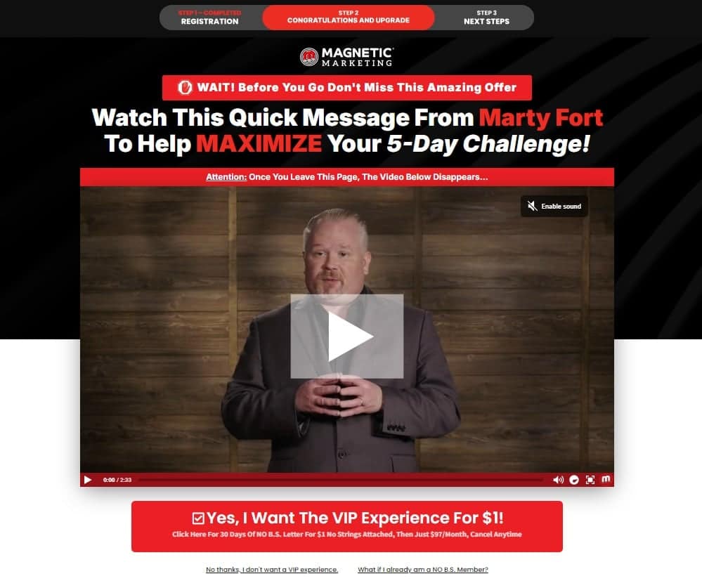 What Is A Value Ladder? Benefits, Stages, And Creation 3 tripwire offer example