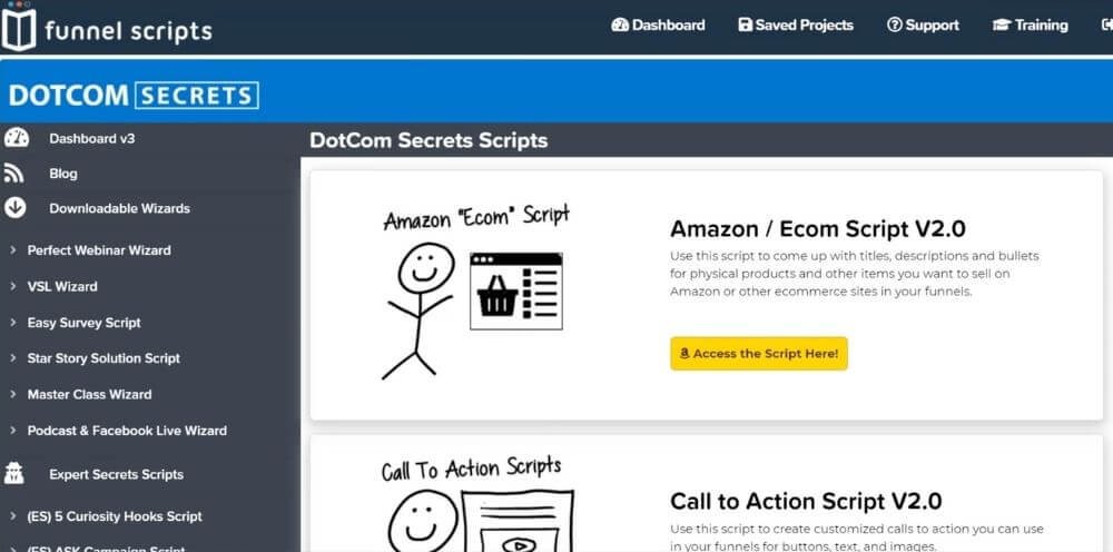 dotcom secrets script