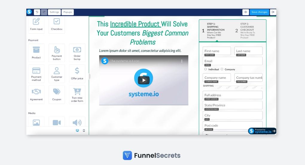 Best Leadpages Alternatives: Top #3 Systeme.io