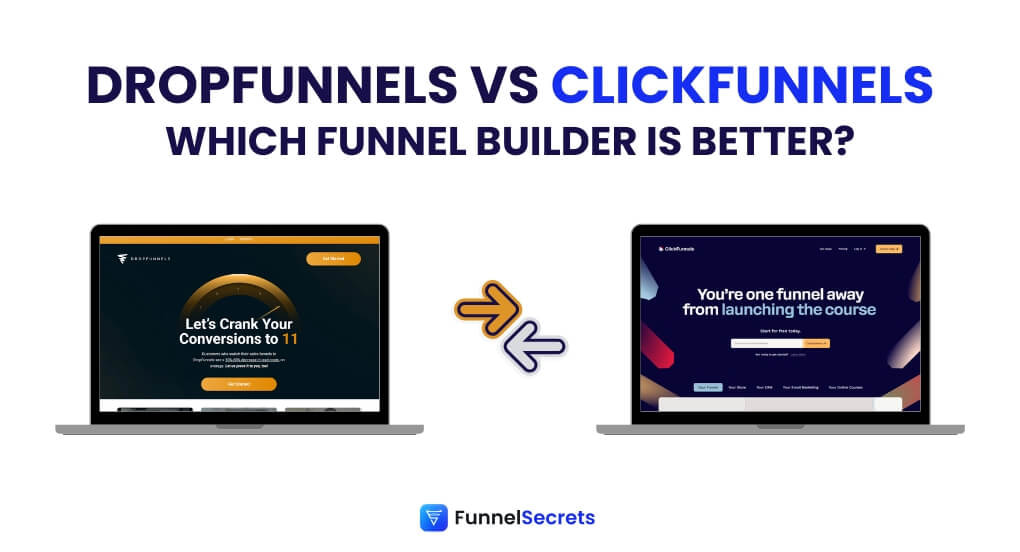 dropfunnels vs clickfunnels featured image