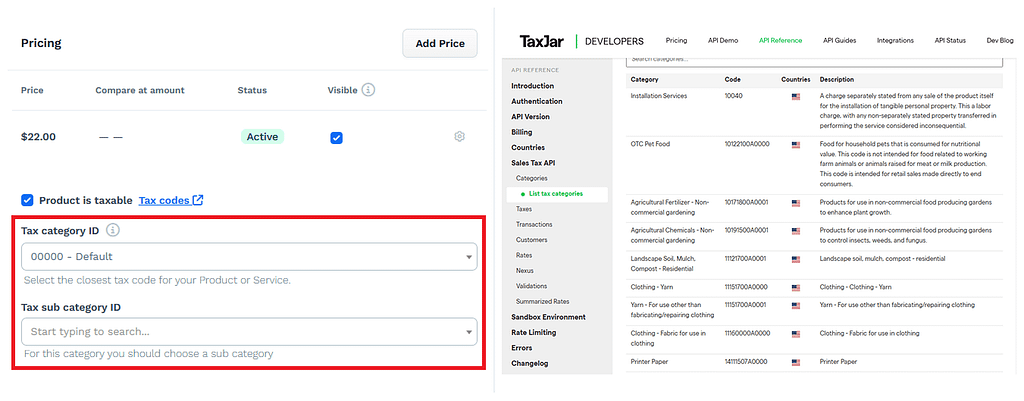 clickfunnels sales tax setting