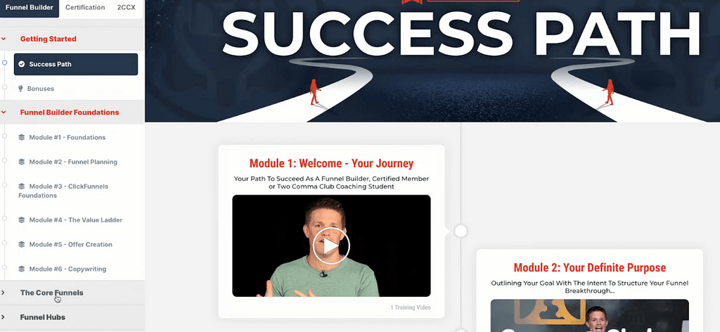 funnel builder secrets membership