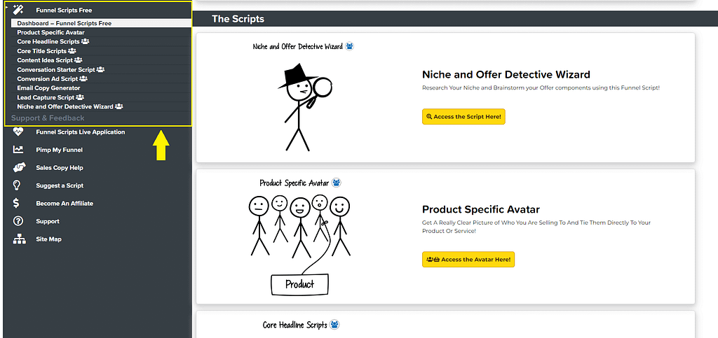 funnel scripts free version