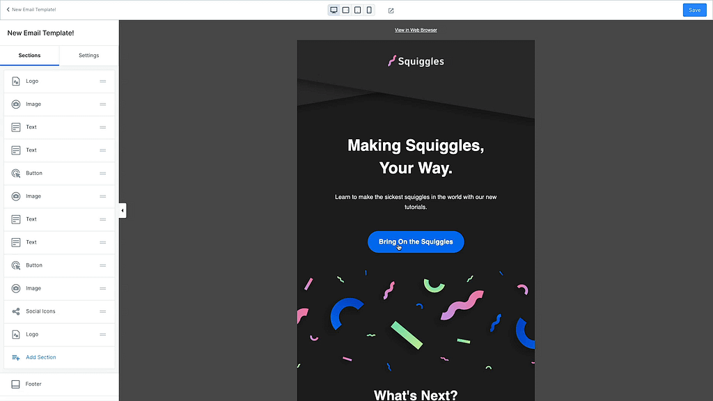 kajabi email editor