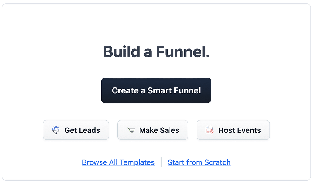 Create a sales funnel in Clickfunnels 2.0