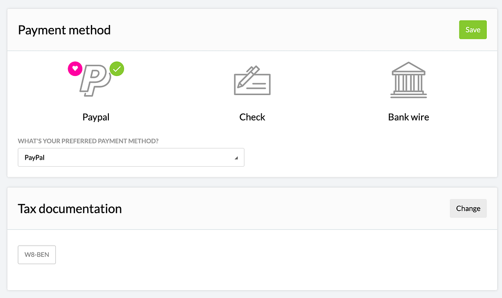 Kartra affiliate payment method