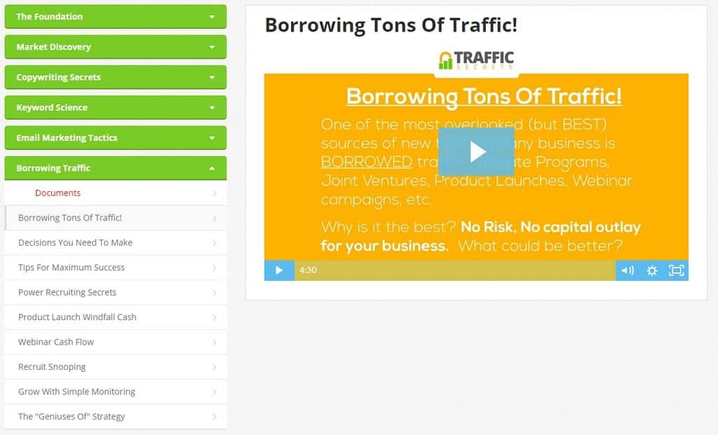 module 6 borrowing traffic