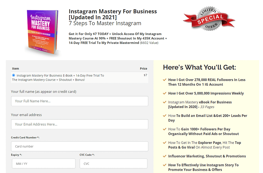 sales funnel example 12