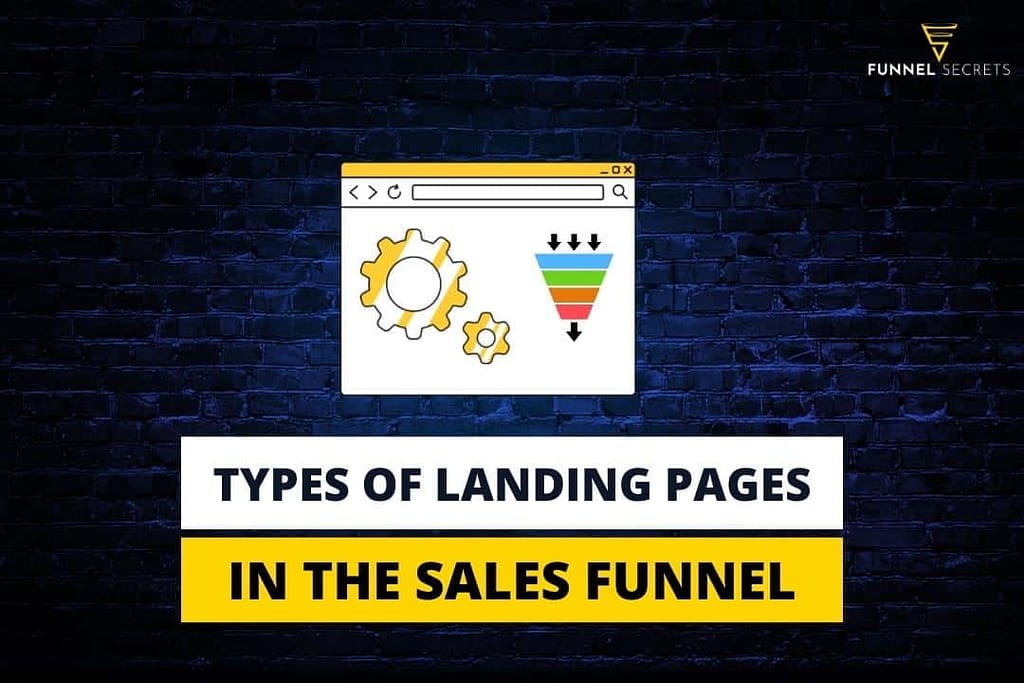 types of funnel pages