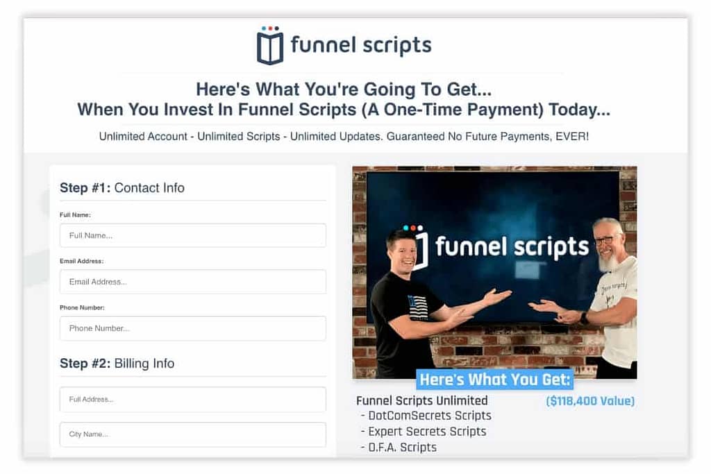 Buy Funnel Scripts instantly