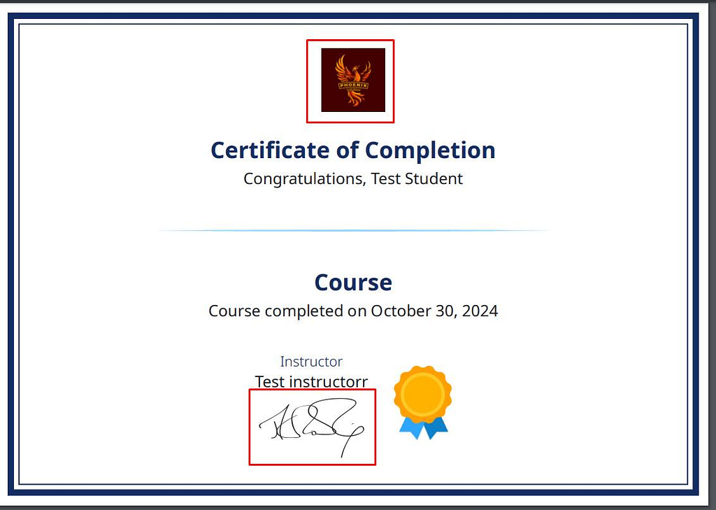 Create certificate for student in Systeme.io