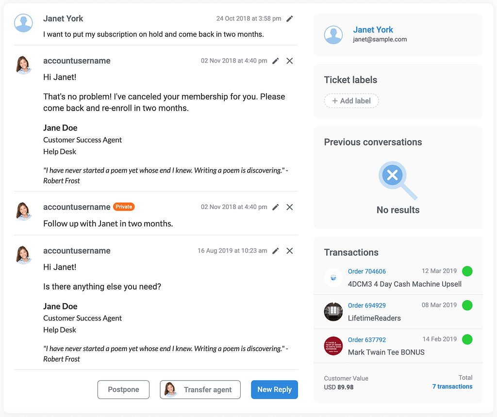 kartra helpdesk feature