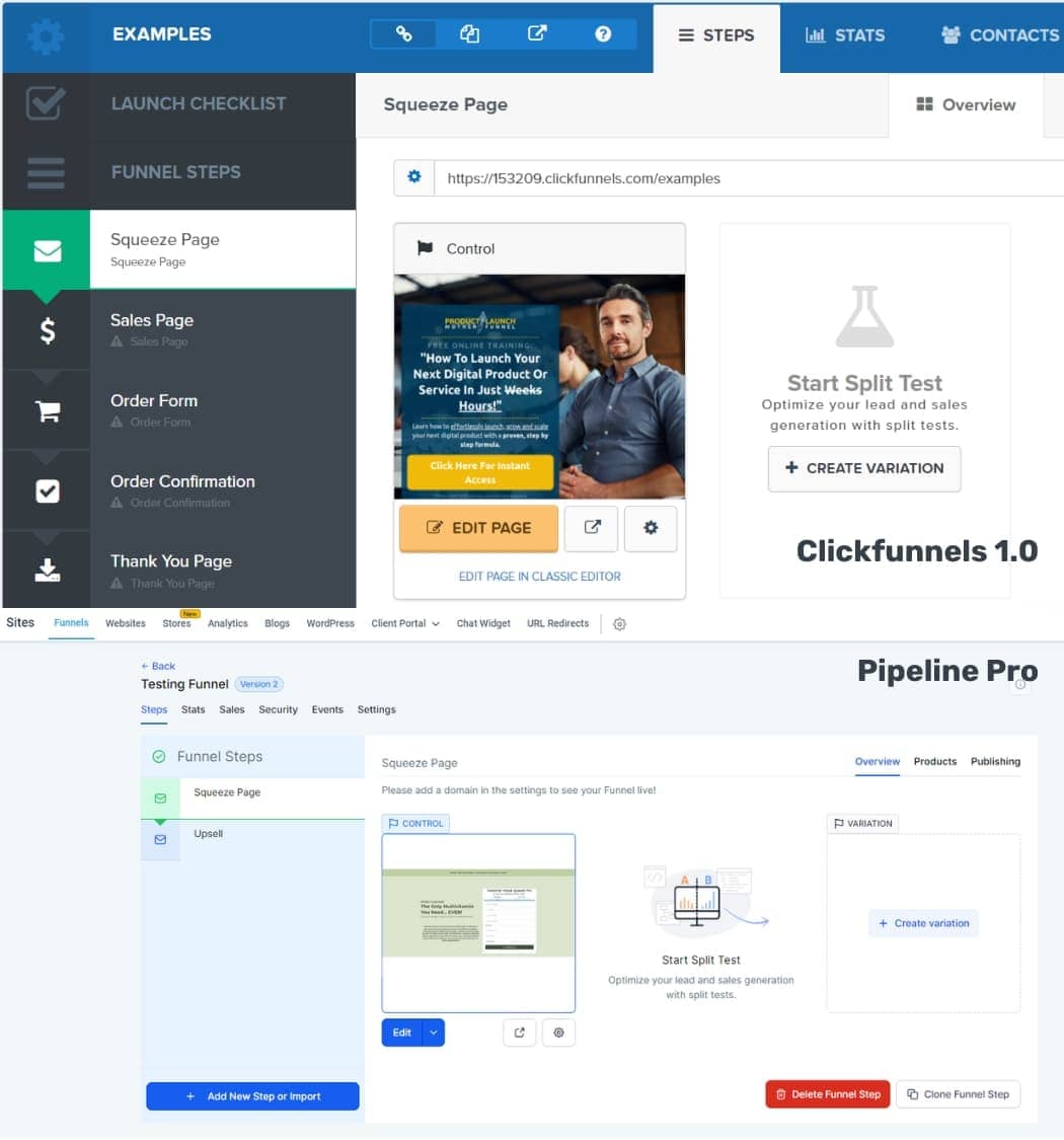 Pipeline Pro Vs. Clickfunnels 2.0 : Easiest Decision Ever