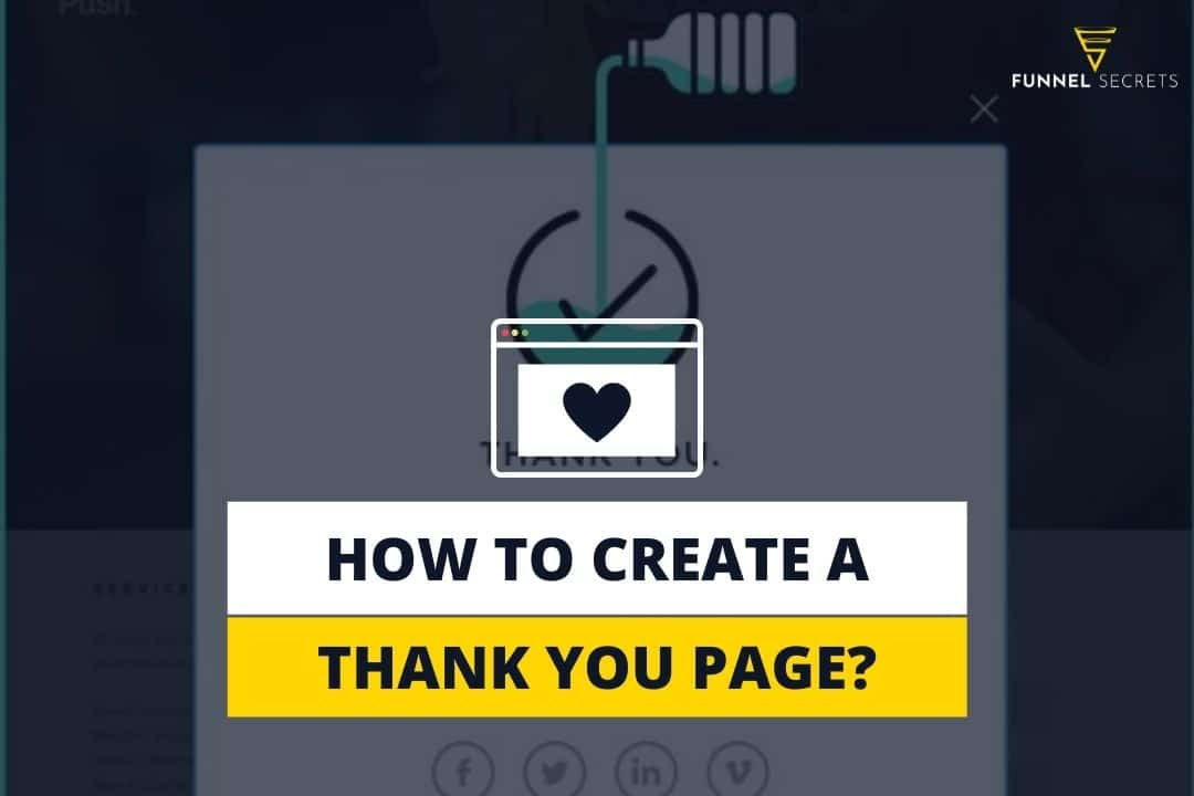 thank you page guide