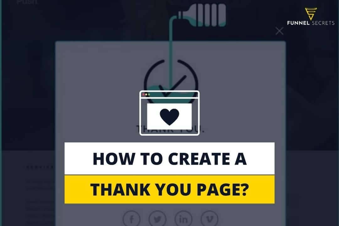 thank you page guide