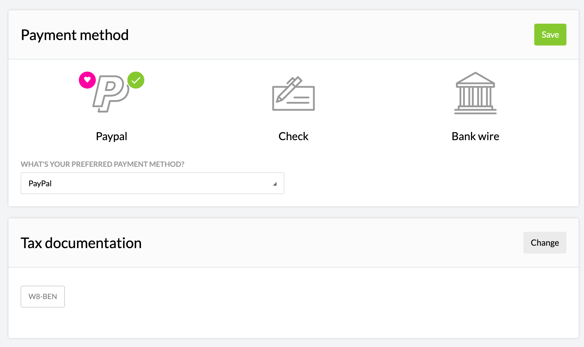 Kartra affiliate payment method