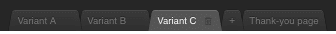 getresponse landing page variation
