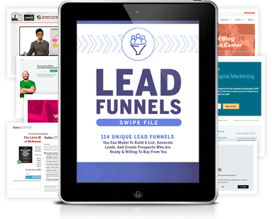 Lead funnels review: Russell Brunson swipe file