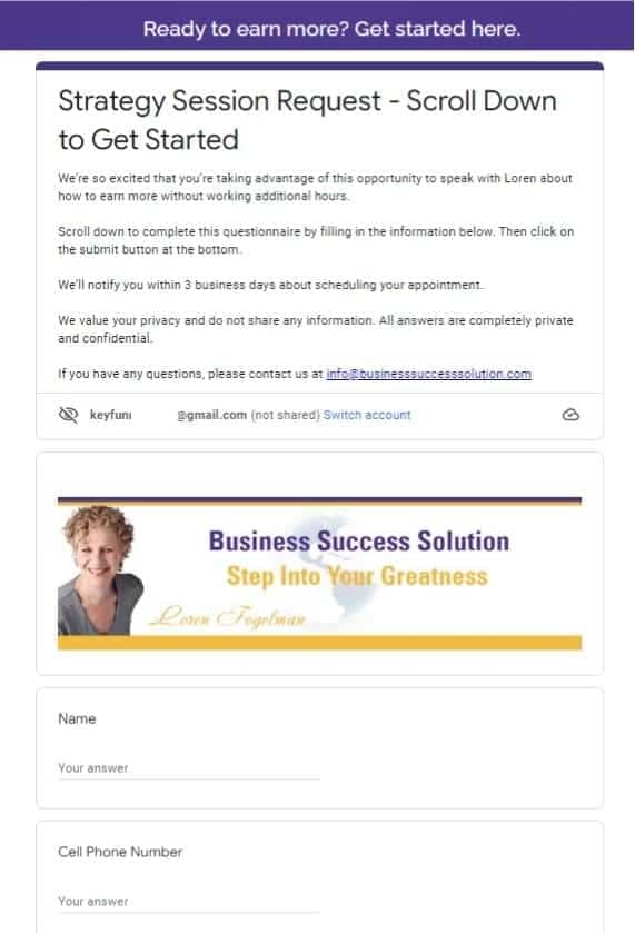 business success solution funnel 3
