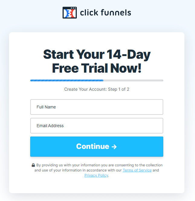 clickfunnels 14 day free trial