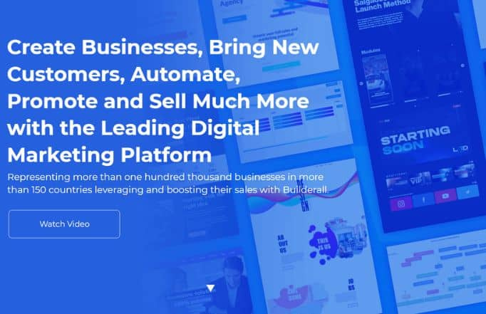 Builderall homepage