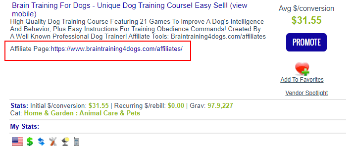 clickbank affiliate tool