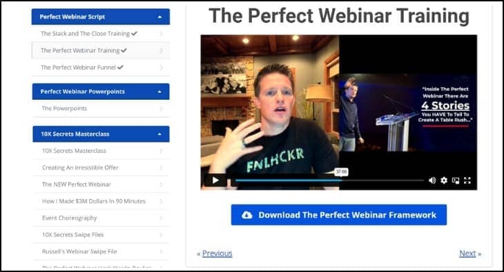 The perfect webinar secrets review 2