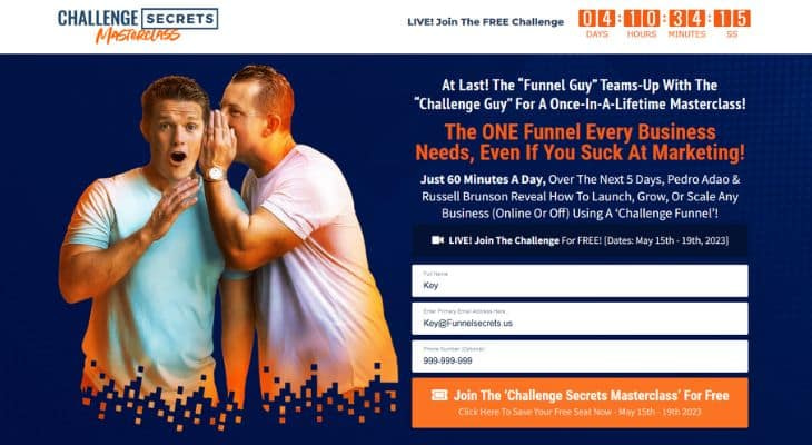 challenge secrets masterclass review