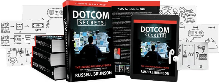 Dotcom Secrets mockup
