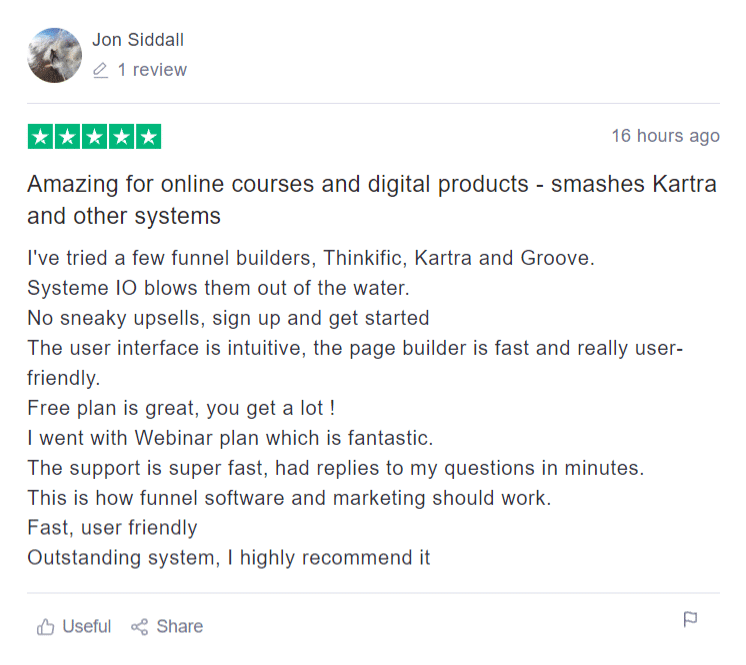 systeme.io reviews 3