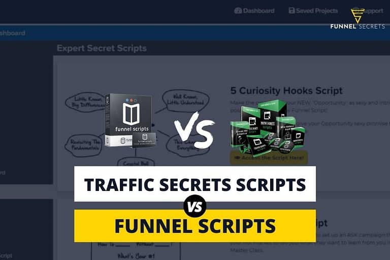 traffic secrets scripts vs funnel scripts