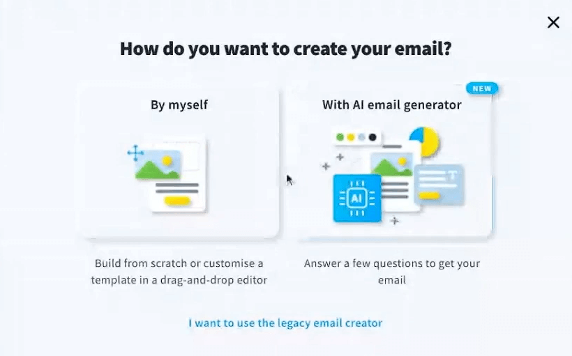 getresponse ai email generator