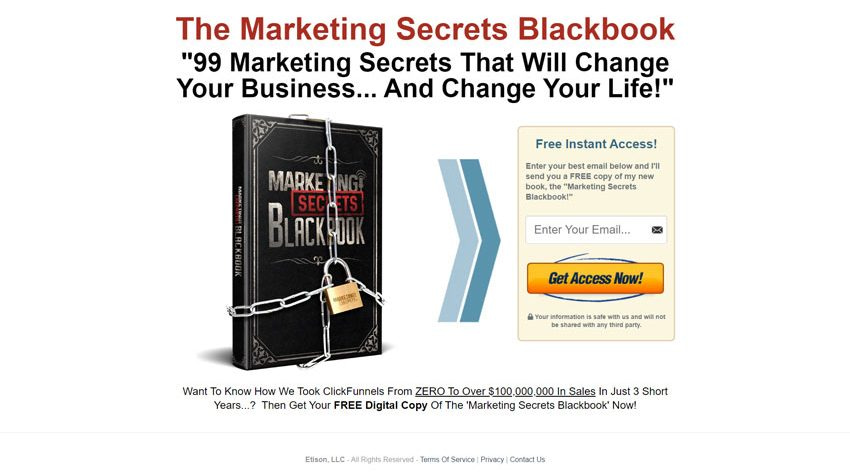 marketing secrets blackbook funnel