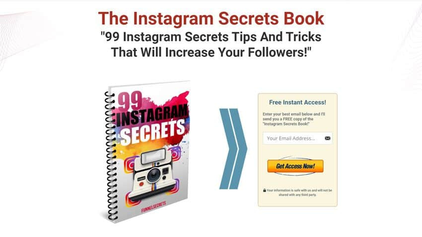 lead funnel: 99 instagram secrets