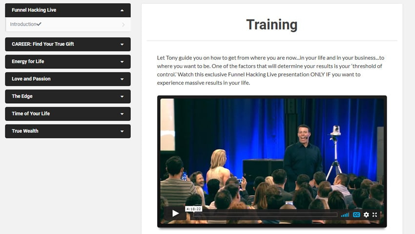 Tony Robbins Private Collection - Funnelflix