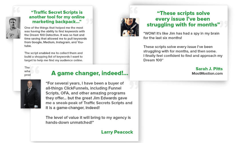Funnel scripts customer review