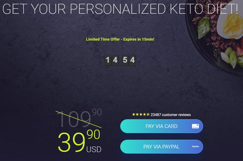 keto-diet-funnel-price