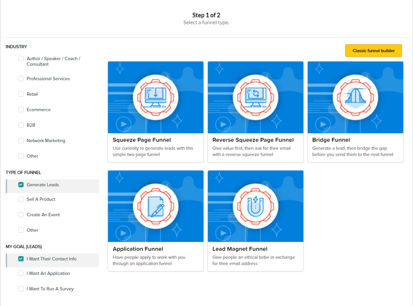 Clickfunnels cookbook editor
