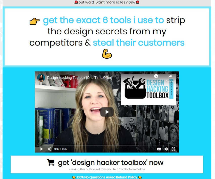 CF design webinar funnel