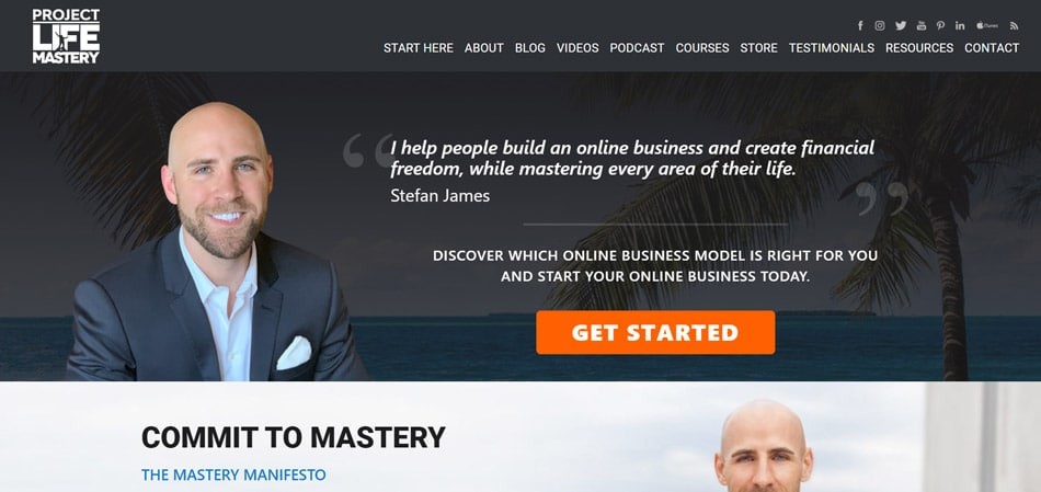 Project Life Mastery good sales funnel
