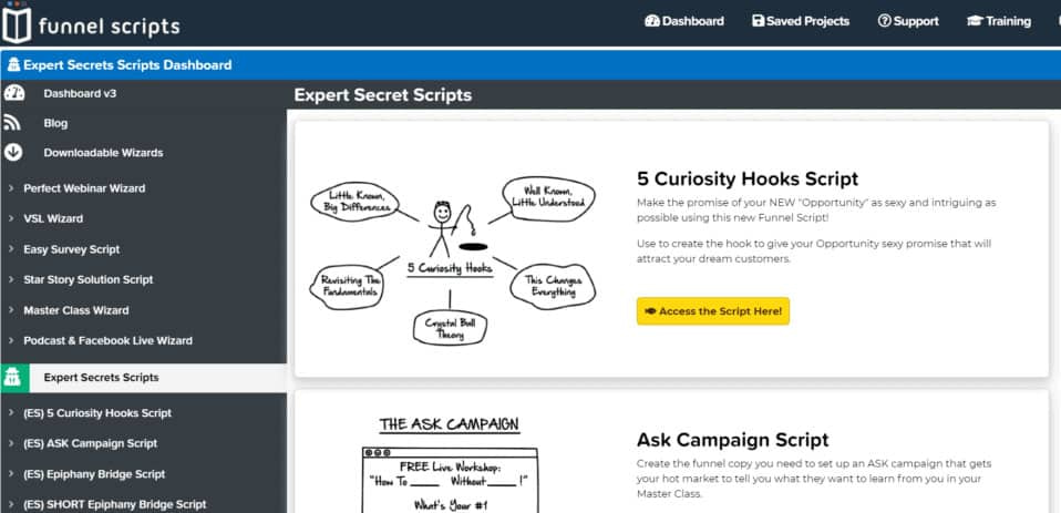 funnel scripts review expert secrets scripts